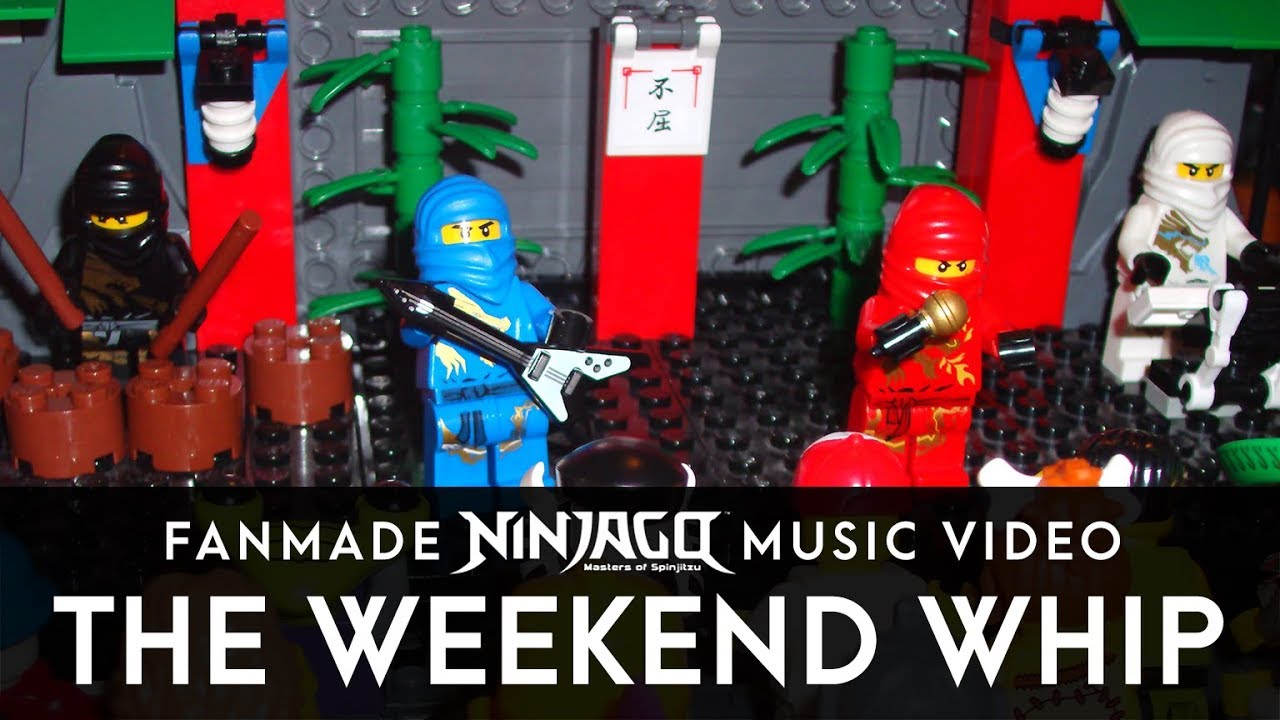 Ninjago the weekend whip. Whip Song Ninjago. Музыка из Ниндзяго weekend. The Fold Ninjago.