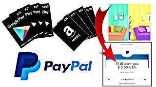 Lucky Find App🔥 । Paypal Cash Earning App । Google Play Giftcard । Amazon Giftcard screenshot 3