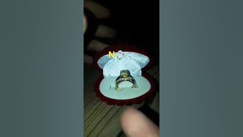 أجمل لحضة من لحضات الخطوبة💍❤😍