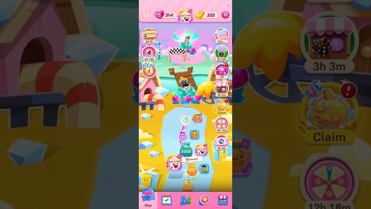 Candy Crush SaGa Gameplay 2026 WalkThrough Levels 5000 