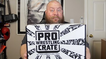 Unboxing the February 2021 PRO WRESTLING CRATE Mystery Box