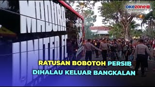 Nekat Saksikan Laga Persib vs Madura United, Ratusan Bobotoh Dihalau Keluar Bangkalan