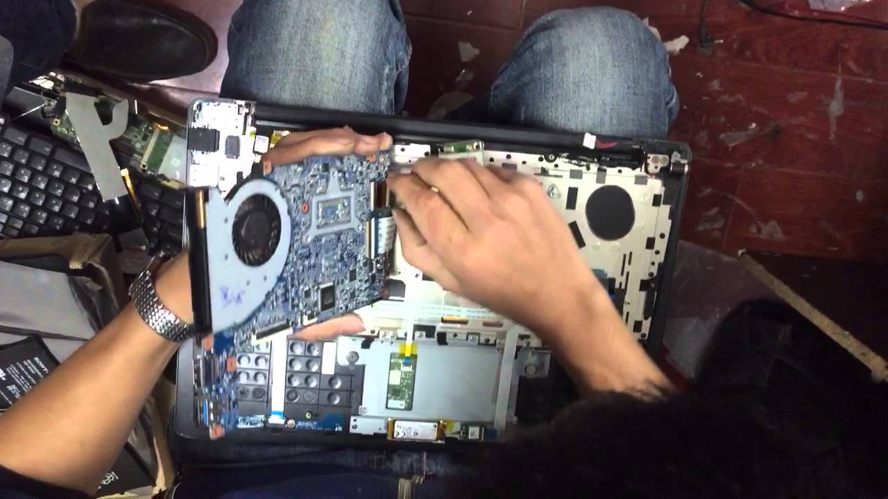 hướng dẫn thay thế tháo lắp mainboard sony vaio svf14n