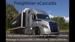Freightliner eCascadia electric truck review and road test