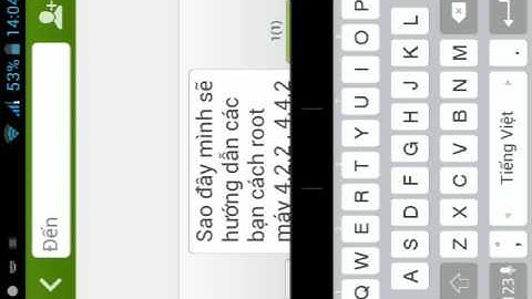 Cách root máy android 4.2.2, 4.4.2 by gaming android