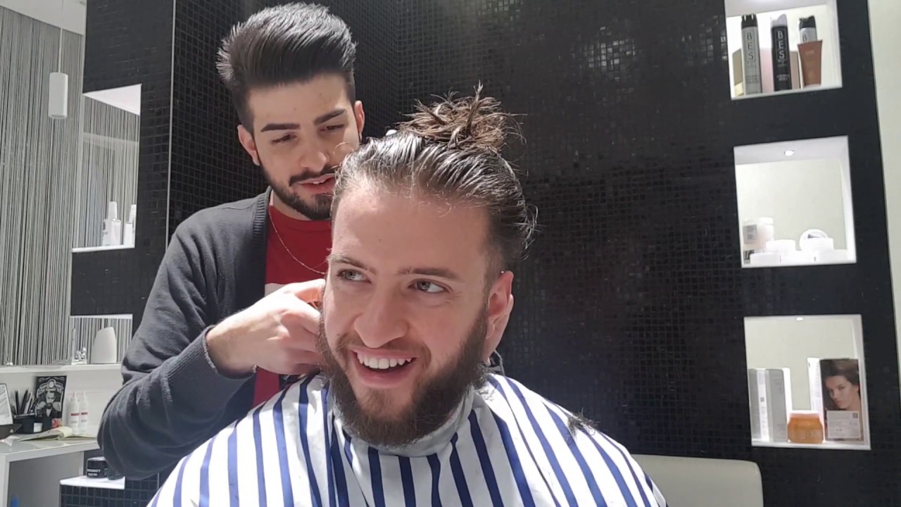 How make hair : TUTORIAL INTEGRALE TAGLIO E BARBA 2019 pt.1 - YouTube