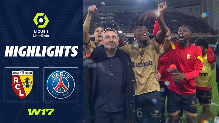 RC LENS - PARIS SAINT-GERMAIN (3 - 1) - Highlights - (RCL - PSG) / 2022-2023