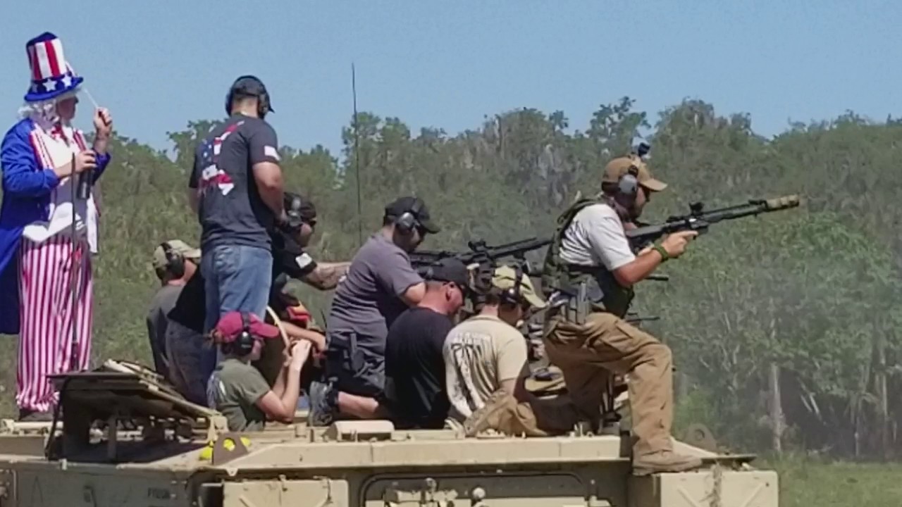 NFA 2017 Machine Gun Shoot Opening