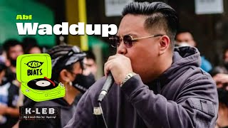 Ab1 - Waddup | Rap Original | K-Leb Album Tour Baguio Leg at Hangout Resto Calle Uno | Live