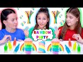 ASMR RAINBOW DESSERTS PARTY SONG CHALLENGE CANDY RACE WITH CLOSED EYES MUKBANG ASMR RAINBOW DESSERTS PARTY SONG CHALLENGE CANDY RACE WITH CLOSED EYES MUKBANG