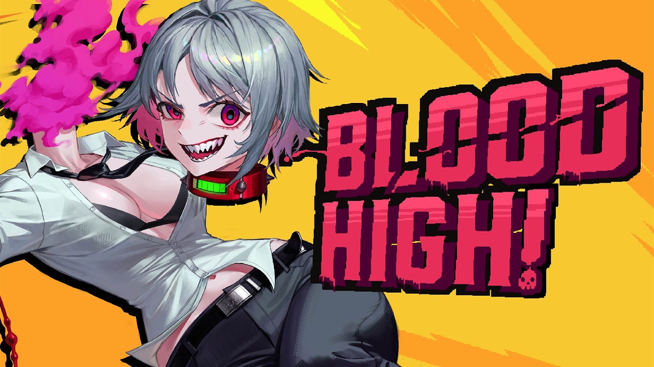 Stylish vampire boomer shooter Blood High! now available - Niche Gamer