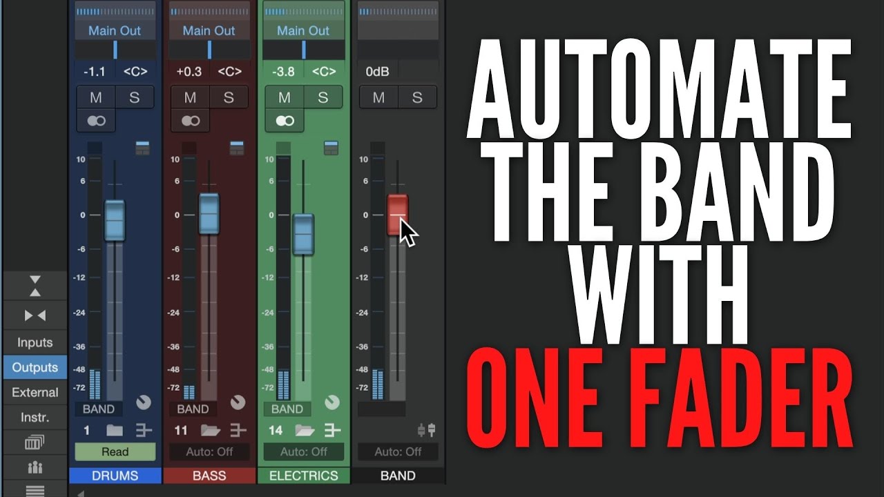 Automate the Band with ONE VCA Fader YouTube