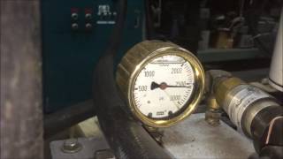 8 Dynisco Screen Changer Test