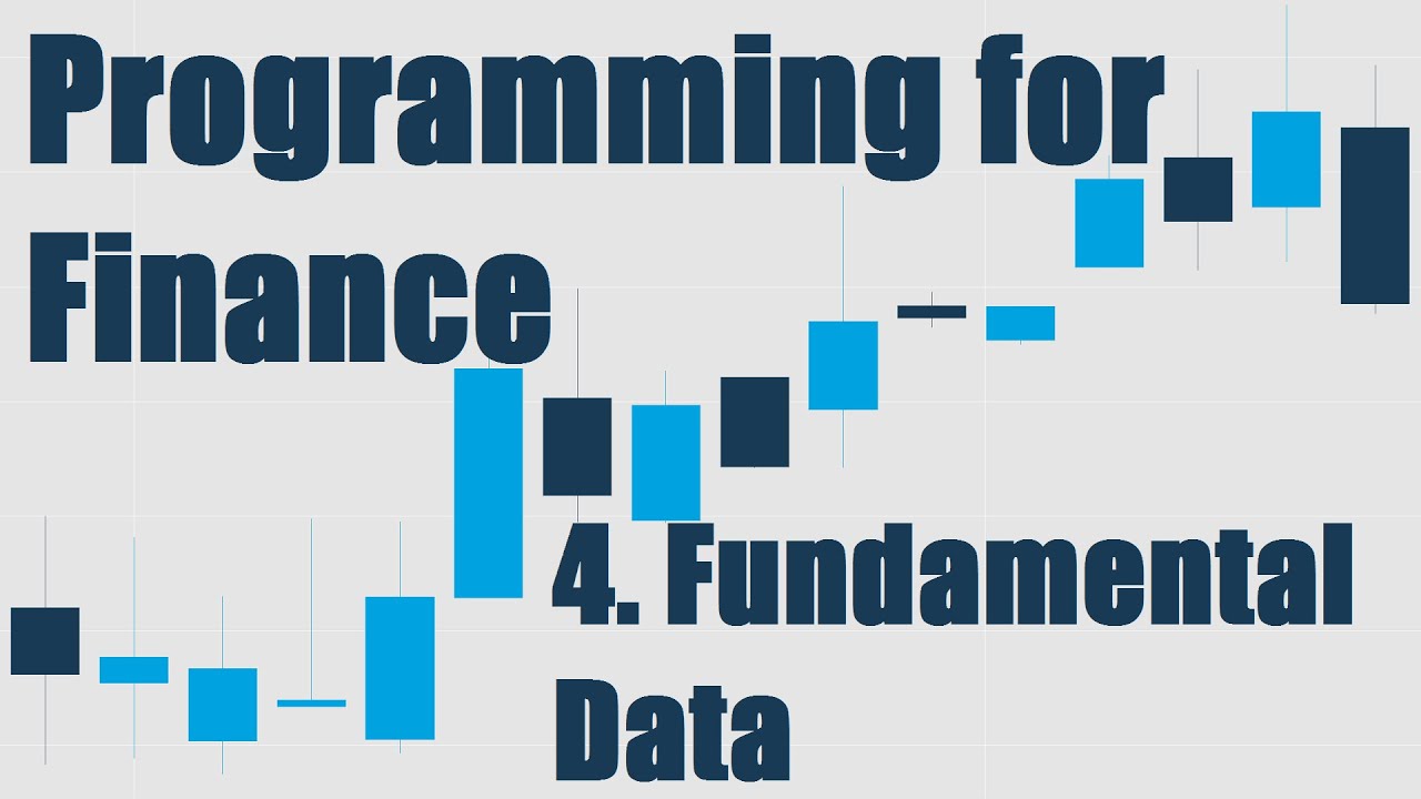 [See Description] Accessing Fundamental company Data - Programming for ...