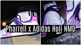 pharrell nmd holi pink glow