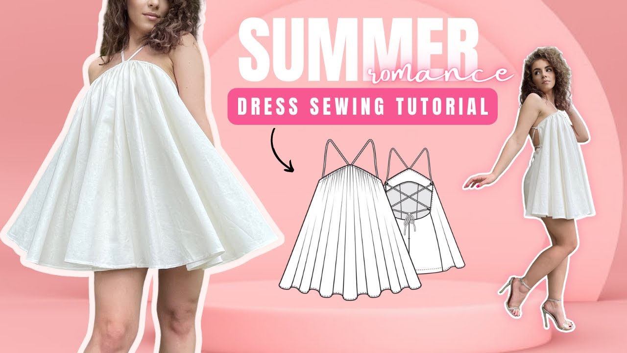 Trapeze Dress Sewing Pattern, Everyday Dress, Dress PDF Sewing