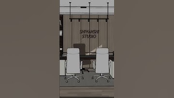 Office Interior #officedesign #rendering #3danimation #sketchup