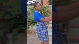 Herrr😂  you this girl. Pretty shs girl has some serious moves. #shorts #shortsvideo #hajiabintu