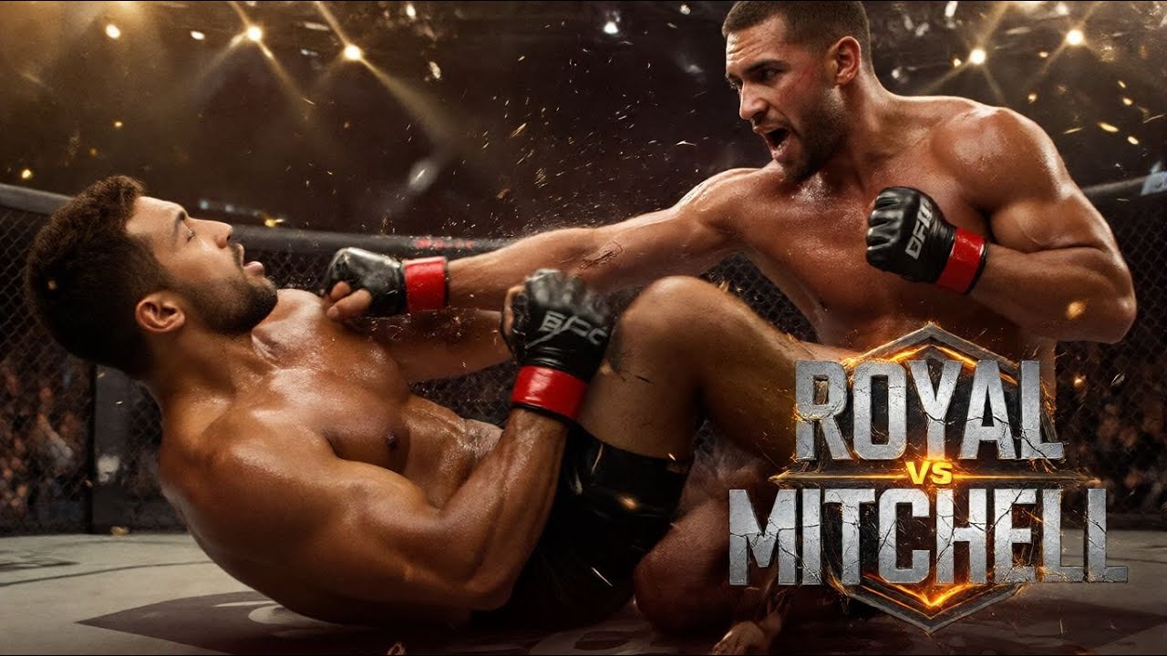 Brandon Royal vs Mitchell | Round 4 KO | UFC Heavyweight Championship War
