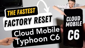 How to Hard Reset Cloud Mobile - Typhoon C6 - Factory Reset My Cloud Mobile