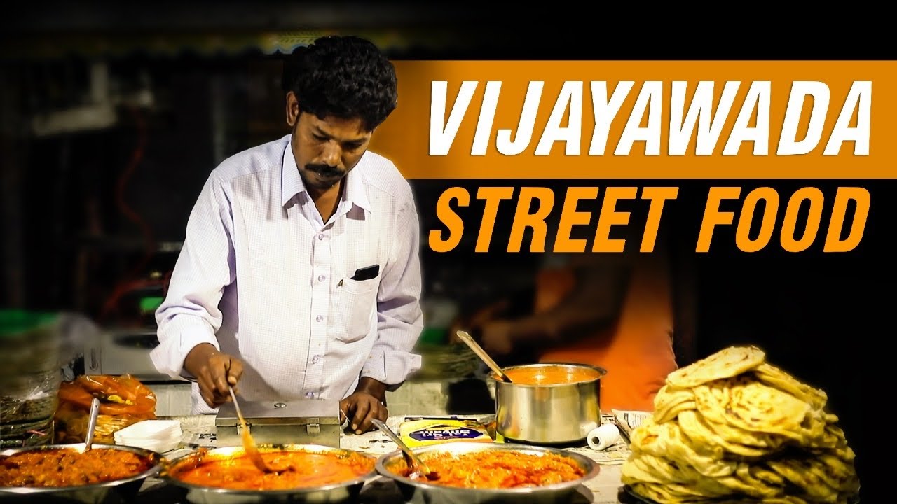 Chicken Fried Rice | Parotta Chicken Curry | Vijayawada Night Street Food | Street Byte