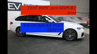 [2022]BMW 520i kombi VS BMW 530D 2021 test jak jezdí s motorem 2.0 benzín?koukněte . spotřeba ,😄
