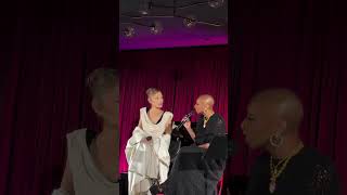 Ariana Grande and Cynthia Erivo singing For Good at a Wicked: For Good FYC Event 