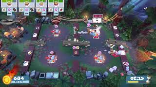 Overcooked 2 [World Record] Campfire Cook Off 3-3 - 2 players - Score: 2116