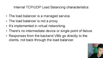 Internal TCP UDP Load Balancer 1