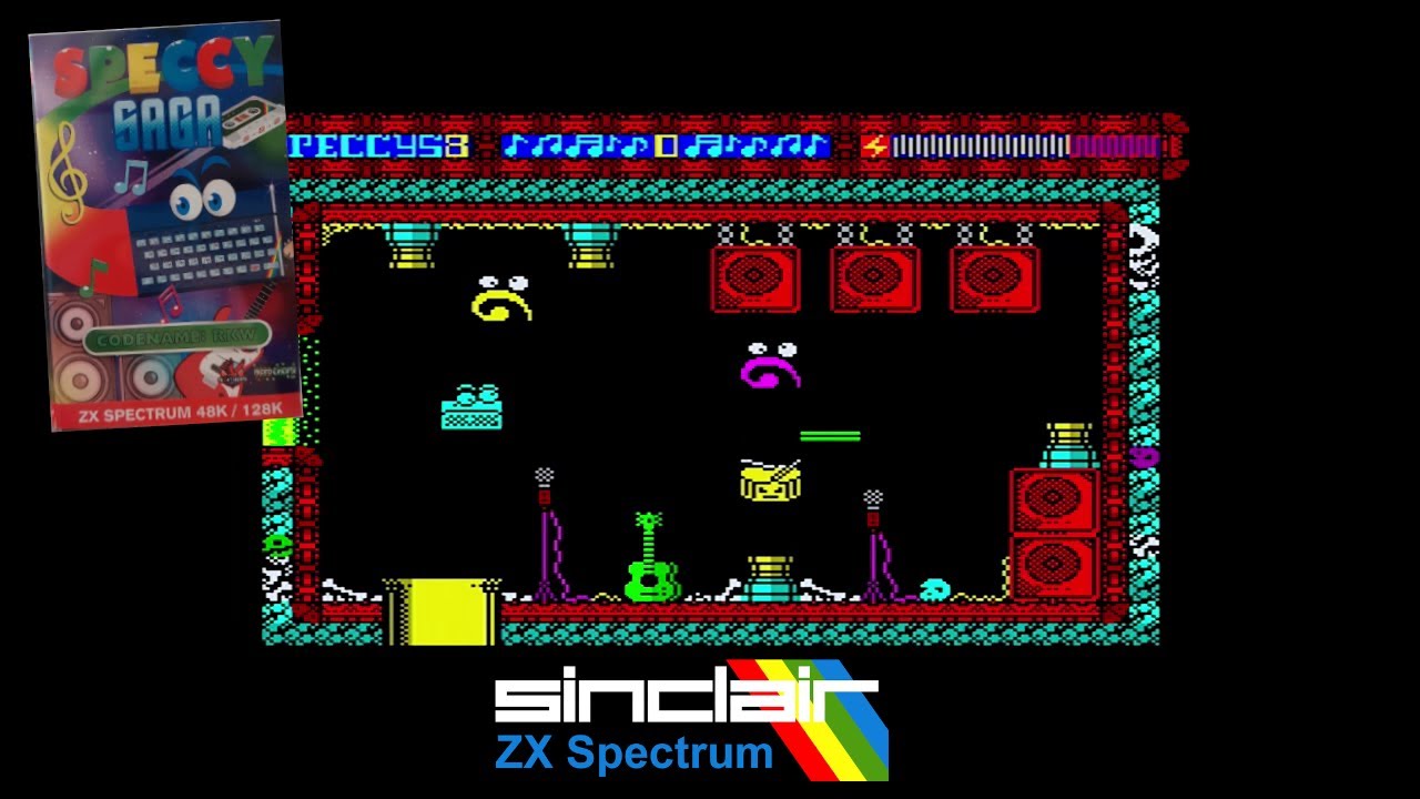 ZX Spectrum Games 🖥️ - Speccy Saga (2025) 💥 - YouTube