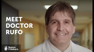 Caregiver Profile: Paul Rufo, MD  | Boston Children's Hospital