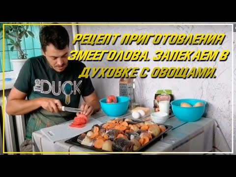 Рецепт приготовления змееголова. Запекаем рыбу в духовке с овощами. Вкусные блюда из рыбы.