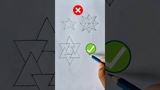 star drawing ⭐ #art #drawing #star