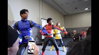 Power Rangers Beast Morphers cast reveal at Power Morphicon! #powerrangers #beastmorphers