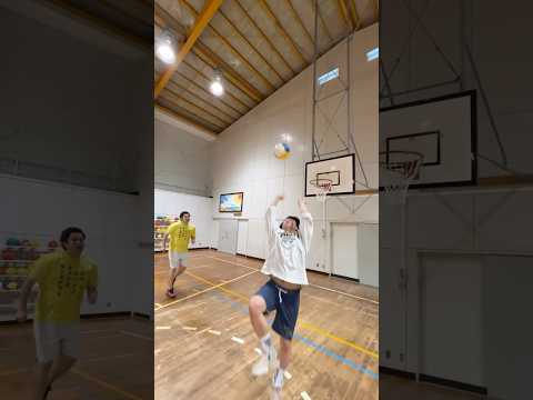 🏐全員でつないでシュート決めるまで終われません