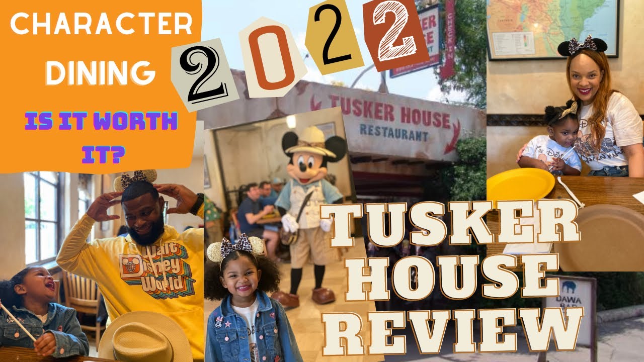 Tusker House Restaurant 2022/Disney World’s Character Dining Review with toddlers