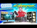 Insane $1000 Cyberpunk Gaming PC! [RTX 3060Ti  & Ryzen 5600X - 15+ Games Tested!]