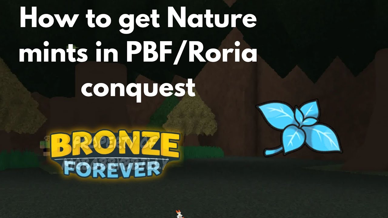 How to get Nature mints in PBF/ Roria conquest - YouTube