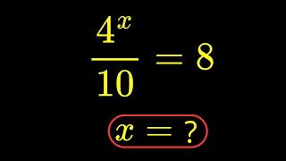 Only Geniuses Can Solve This Exponential Equation! Find x 🤯