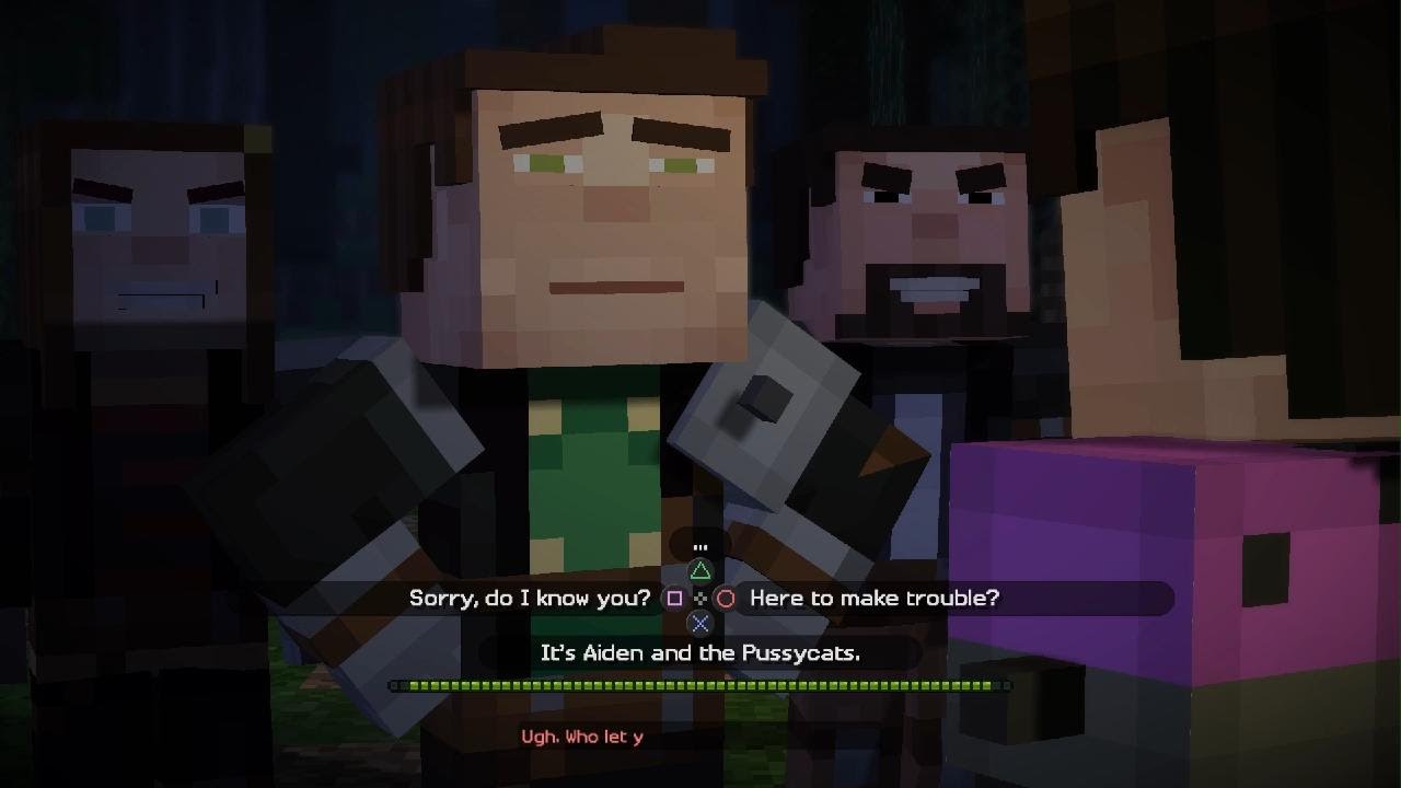 This fool | Minecraft Story Mode Episode 5 Part 1 - YouTube
