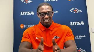 UTSA LB Kendrick Blackshire Media Day Interview 8.9.25