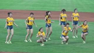 20160727 兄弟 PS 貴貴+希希+皮皮+笑笑+壯壯+豆芽+阿丹+東東 賽前表演 Macarena