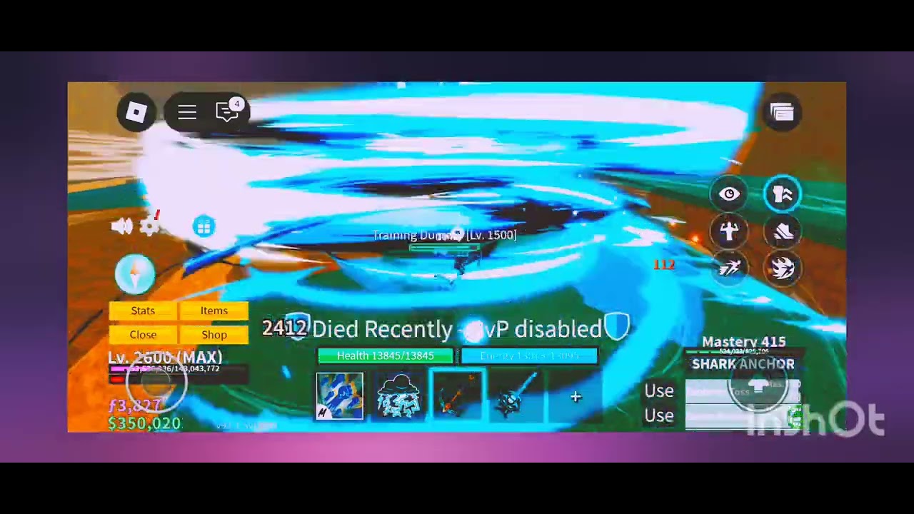 best rumble combo in blox fruit 