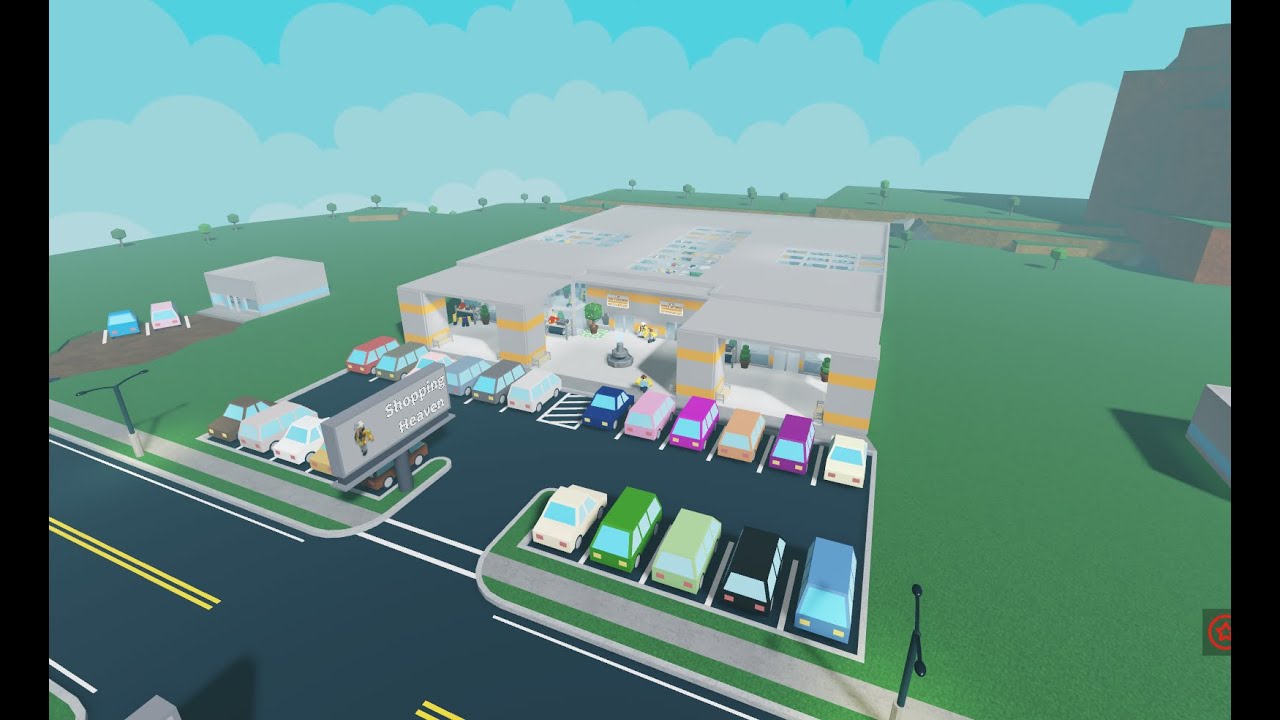 Speedbuilding a HUGE mall in Roblox Retail Tycoon 2! 
