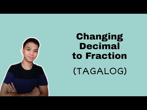 Video: Paano mo gagawing decimal at percent ang mga fraction?