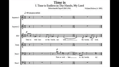 William Dickens - Time is Endless in Thy Hands, My...