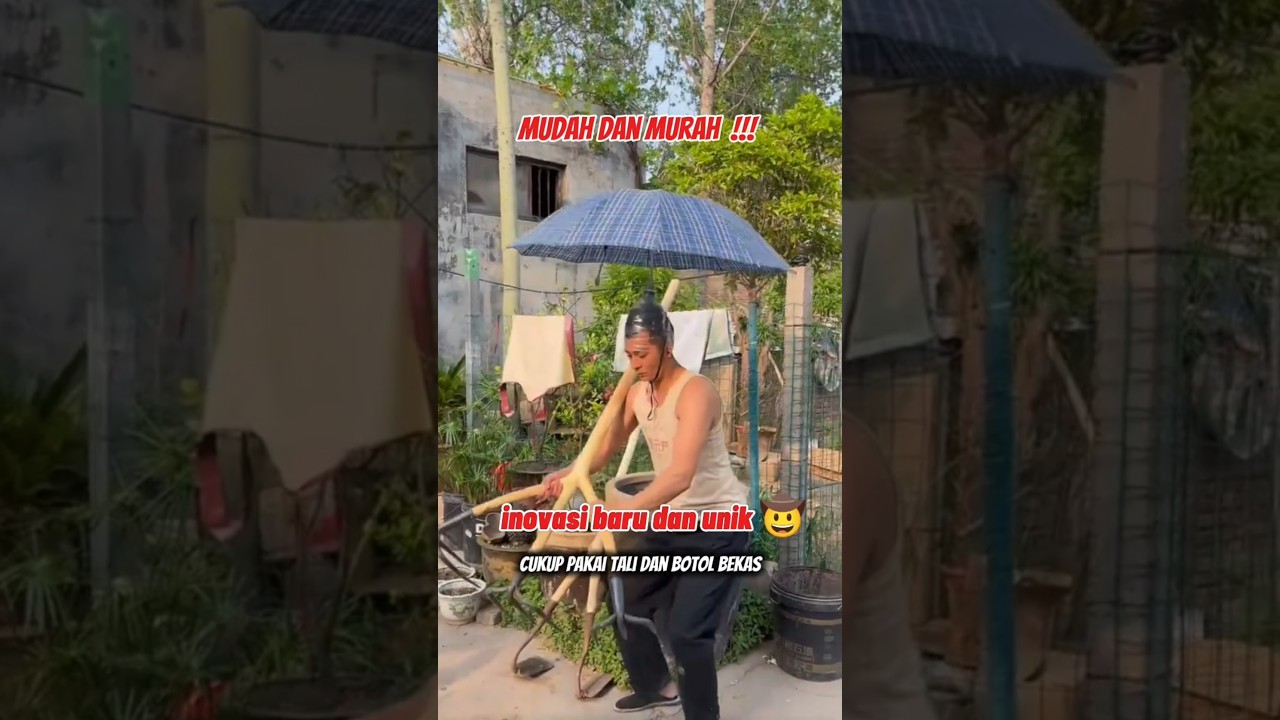 IDE KREATIF MEMBUAT TOPI ANTI PANAS❗