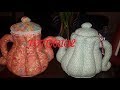 TEIERA DI TESSUTO - FABRIC TEAPOT TUTORIAL