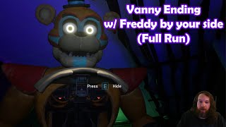 FNaF Security Breach - Vanny Ending with Freddy By Your Side - Full Run in ~18m35s (Glitch Run) screenshot 4