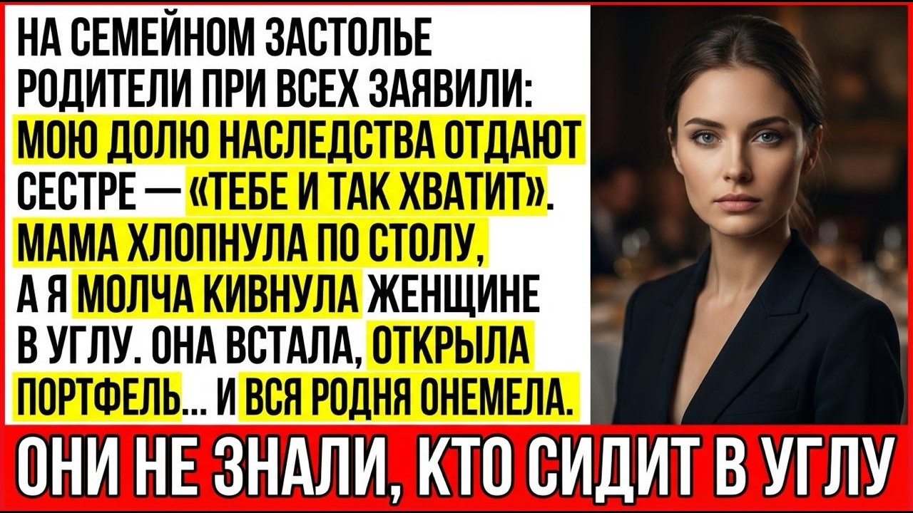 Родители Отдали Сестре Мой Трастовый Фонд На Пасхальном Ужине — Но Попечитель Их Быстро Остановил
